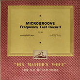 Various - Microgroove Frequency Test Record (Vinyl)