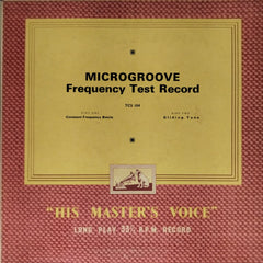 Various - Microgroove Frequency Test Record (Vinyl)