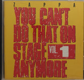 Frank Zappa - You Can't Do That On Stage Anymore Vol. 1 (CD) (2)