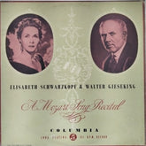 Elisabeth Schwarzkopf, Walter Gieseking - A Mozart Song Recital (Vinyl)