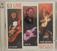 Joe Satriani, Steve Vai, Yngwie Malmsteen - G3 Live: Rockin' in the Free World (CD) (2)