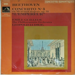 Emile Guillels, The Philharmonia Orchestra, Leopold Ludwig - Beethoven Concerto No. 5 "L'Empereur" (Vinyl)