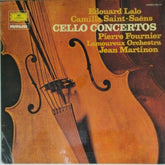 Edouard Lalo, Camille Saint-Saëns, Pierre Fournier, Lamoureux Orchestra, Jean Martinon - Cello Concertos (Vinyl)