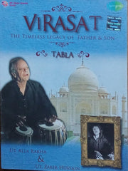 Ut. Alla Rakha, Ut. Zakir Hussain - Virasat: The Timeless Legacy of Father & Son - Tabla (CD) (2)