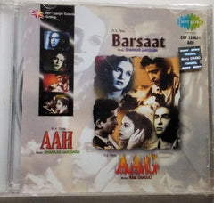 Shankar Jaikishan, Ram Ganguli - Barsaat / Aah / Aag (CD)
