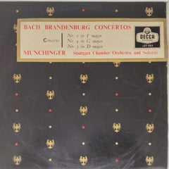 Karl Münchinger - Bach Brandenburg Concertos (Vinyl)