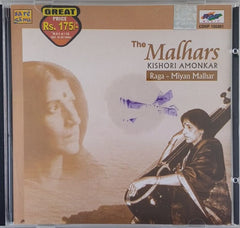 Kishori Amonkar - The Malhars - Raga - Miyan Malhar (CD)