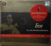 Dr. Balamuralikrishna - Masterworks from the NCPA Archives Live (CD) (2)