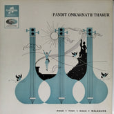 Pandit Omkarnath Thakur - Raga Todi Raga Malkauns (Vinyl)