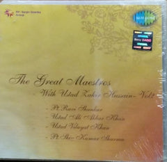 Pt Ravi Shankar, Ustad Ali Akbar Khan, Ustad Vilayat Khan, Pt Shiv Kumar Sharma - The Great Maestros With Ustad Zakir Hussain - Vol 2 (CD)