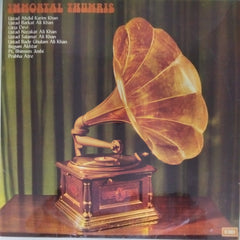Ustad Abdul Karim Khan, Ustad Barkat Ali Khan, Girja Devi, Ustad Nazakat Ali Khan, Ustad Salamat Ali Khan, Ustad Bade Ghulam Ali Khan, Begum Akhtar, Pt. Bhimsen Joshi, Prabha Atre - Immortal Thumris (Vinyl)