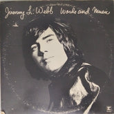 Jimmy Webb - Words and Music (Vinyl)