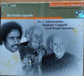 Dr. L. Subramaniam, Stephane Grappelli, Lord Yehudi Menuhin - The Violin Legends (CD)