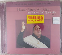 Nusrat Fateh Ali Khan - Traditional Sufi Qawwalis Vol 3 (CD)