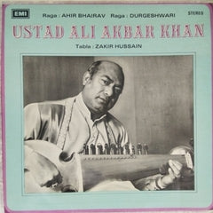 Ustad Ali Akbar Khan - Raga: Ahir Bhairav / Raga: Durgeshwari (Vinyl)