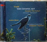 Antonio Vivaldi, Andrew Manze, The Academy of Ancient Music, Christopher Hogwood - Violin Concertos, op.6 (CD)