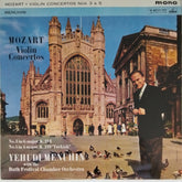 Wolfgang Amadeus Mozart, Yehudi Menuhin - Violin Concertos Nos. 3 & 5 (Vinyl)