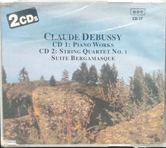 Claude Debussy - CD 1: Piano Works, CD 2: String Quartet No. 1, Suite Bergamasque (CD) (2)