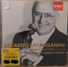 Salvatore Accardo - Accardo Plays Paganini: Violin Concertos No. 0 & 2 (CD)