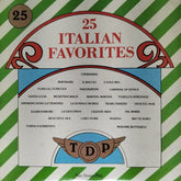 Various - 25 Italian Favorites (Vinyl)
