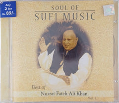 Nusrat Fateh Ali Khan - Soul of Sufi Music: Best of Nusrat Fateh Ali Khan Vol. 1 (CD)