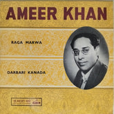 Ameer Khan - Raga Marwa / Darbari Kanada (Vinyl)