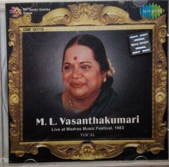 M. L. Vasanthakumari - Live at Madras Music Festival, 1983 (CD)