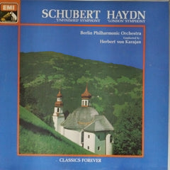Herbert von Karajan, Berlin Philharmonic Orchestra - Schubert: 'Unfinished' Symphony / Haydn: 'London' Symphony (Vinyl)