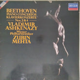 Vladimir Ashkenazy, Wiener Philharmoniker, Zubin Mehta - Beethoven: Piano Concertos Nos. 2 & 4 (Vinyl)