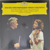 Wolfgang Amadeus Mozart, Anne-Sophie Mutter, Berliner Philharmoniker, Herbert von Karajan - Violin Concertos No.3 G-dur (G Major) KV216, No.5 A-dur (A Major) KV219 (Vinyl)
