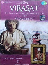 Pt. Shivkumar Sharma, Rahul Sharma - Virasat: The Timeless Legacy of Father & Son - Santoor (CD)