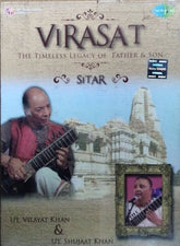 Ustad Vilayat Khan, Ustad Shujaat Khan - Virasat: The Timeless Legacy of Father & Son - Sitar (CD) (2)
