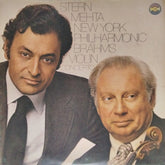 Isaac Stern, Zubin Mehta, New York Philharmonic - Brahms Violin Concerto (Vinyl)