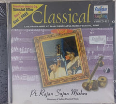 Pt. Rajan Sajan Mishra - Classical Vocal - Raga Jaijaivanti (CD)