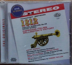 Antal Dorati, Minneapolis Symphony Orchestra, London Symphony Orchestra - 1812 Festival Overture, Op.49 / Capriccio Italien / Wellington’s Victory (CD)
