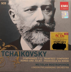 Pyotr Ilyich Tchaikovsky - Symphonies 1-6, 'Manfred' Symphony, Romeo and Juliet, Francesca da Rimini (CD) (5)