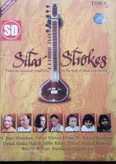 Pt. Ravi Shankar, Ustad Vilayat Khan, Pt. Nikhil Banerjee, Ustad Abdul Halim Jaffer Khan, Ustad Shahid Parvez, Niladri Kumar, Purbayan Chatterjee - Sitar Strokes (CD) (2)
