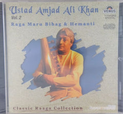 Ustad Amjad Ali Khan - Raga Maru Bihag & Hemanti Vol. 2 (CD)