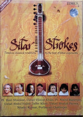 Ravi Shankar, Vilayat Khan, Nikhil Banerjee, Abdul Halim Jaffer Khan, Shahid Parvez, Niladri Kumar, Purbayan Chatterjee - Sitar Strokes (CD) (2)