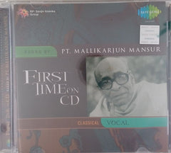 Pt. Mallikarjun Mansur - First Time on CD (CD)