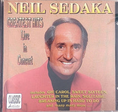 Neil Sedaka - Greatest Hits Live in Concert (CD)