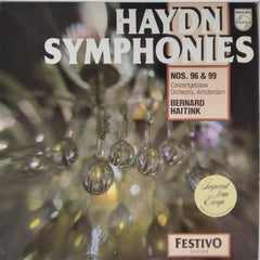 Joseph Haydn, Concertgebouworkest, Bernard Haitink - Symphonies Nos. 96 & 99 (Vinyl)