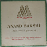 Various - Anand Bakshi - The Lyrical Genius Of.... (Vinyl)