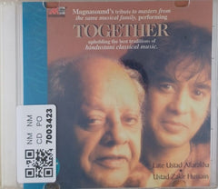Late Ustad Allarakha, Ustad Zakir Hussain - Together (CD)