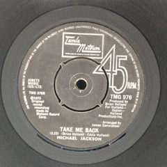 Michael Jackson - Take me Back/One Day In Your Life (45-RPM)