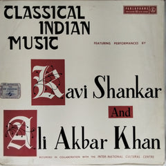 Ravi Shankar, Ali Akbar Khan - Classical Indian Music (Vinyl)