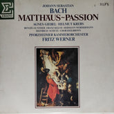 Johann Sebastian Bach, Fritz Werner - Matthäus-Passion (Vinyl) (3)