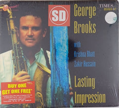 George Brooks, Krishna Bhatt, Zakir Hussain - Lasting Impression (CD)