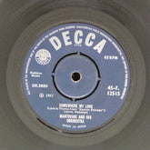 Mantovani and His Orchestra - Somewhere My Love / Games That Lovers Play (45-RPM)
