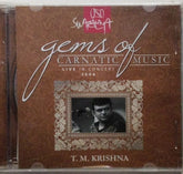 T. M. Krishna - Gems of Carnatic Music Live in Concert (CD)